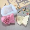 Silicone Molds Flower Butterfly Candle Mould Scented Candle Molds Baking Molds Castings Molds Craft Supplies