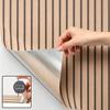 PVC Artificial Grille Wall Sticker Peel and Stick Wall Panel Stickers  Living Room