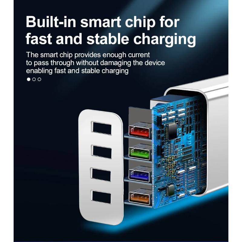 USB Hızlı Şarj 3.0 QC 18W USB Şarj Cihazı Xiaomi Redmi Note 9 8 7 pro QC3.0 Hızlı Şarj USB Telefon Şarj Cihazı IPHONE 12 mini