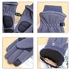 Winter Ski Gloves Men Cycling Bike Gloves Thermal Polar Fleece Gloves Cold Wind Waterproof Touchscreen Warm Skiing Mitten