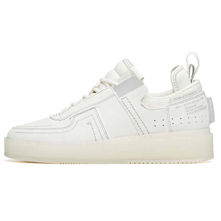 

new Anta Life Collection Low Top Skateboard Shoes Women s White Gray 39