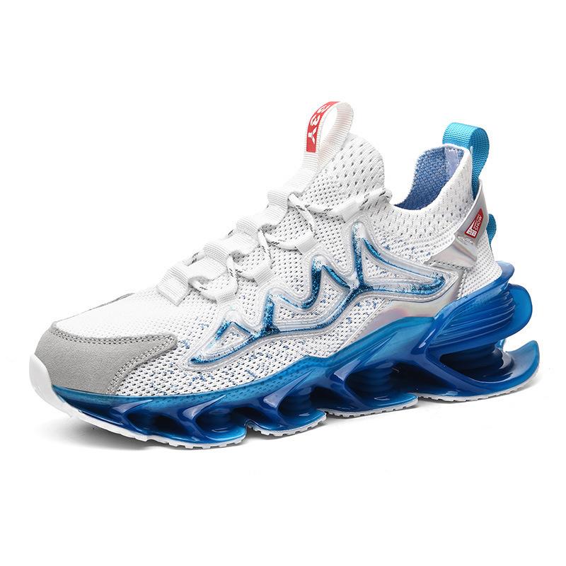 Summer New Men's Sports Shoes Gold Casual Running Men's Shoes Sports Running Shoes Luminous Shoes