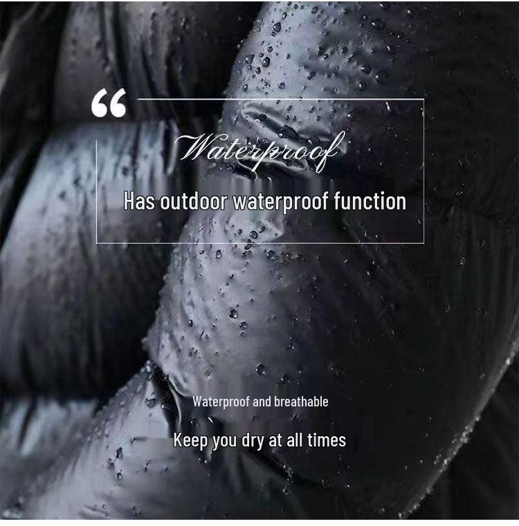 Dámská krátká péřová bunda z bílého kachního peří - Jarní korejský styl, volný střih, nadměrná velikost, trendy žinylkový svrchní oděv.