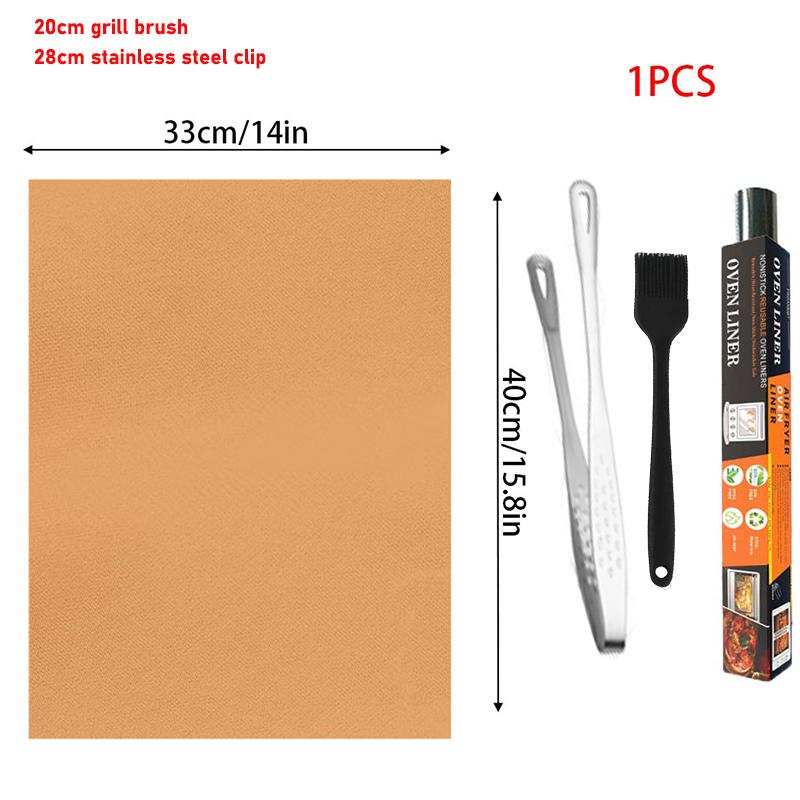 

Многоразовые подкладки для духовки для защиты от жара на дно, подкладка для микроволновой печи, защита от грязи, коврик, кухонные инструменты для барбекю, выпечки