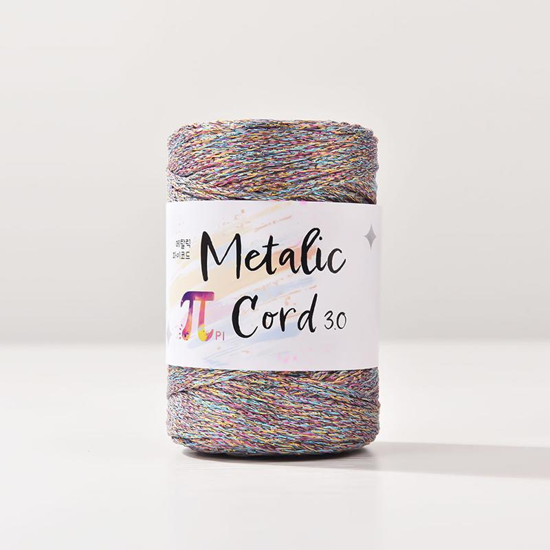 100M/Roll 3MM High-end Gold and Silver Wire Christmas Decoration Hook Bag Handmade Hollow Core Thread DIY 100M Silver Wire