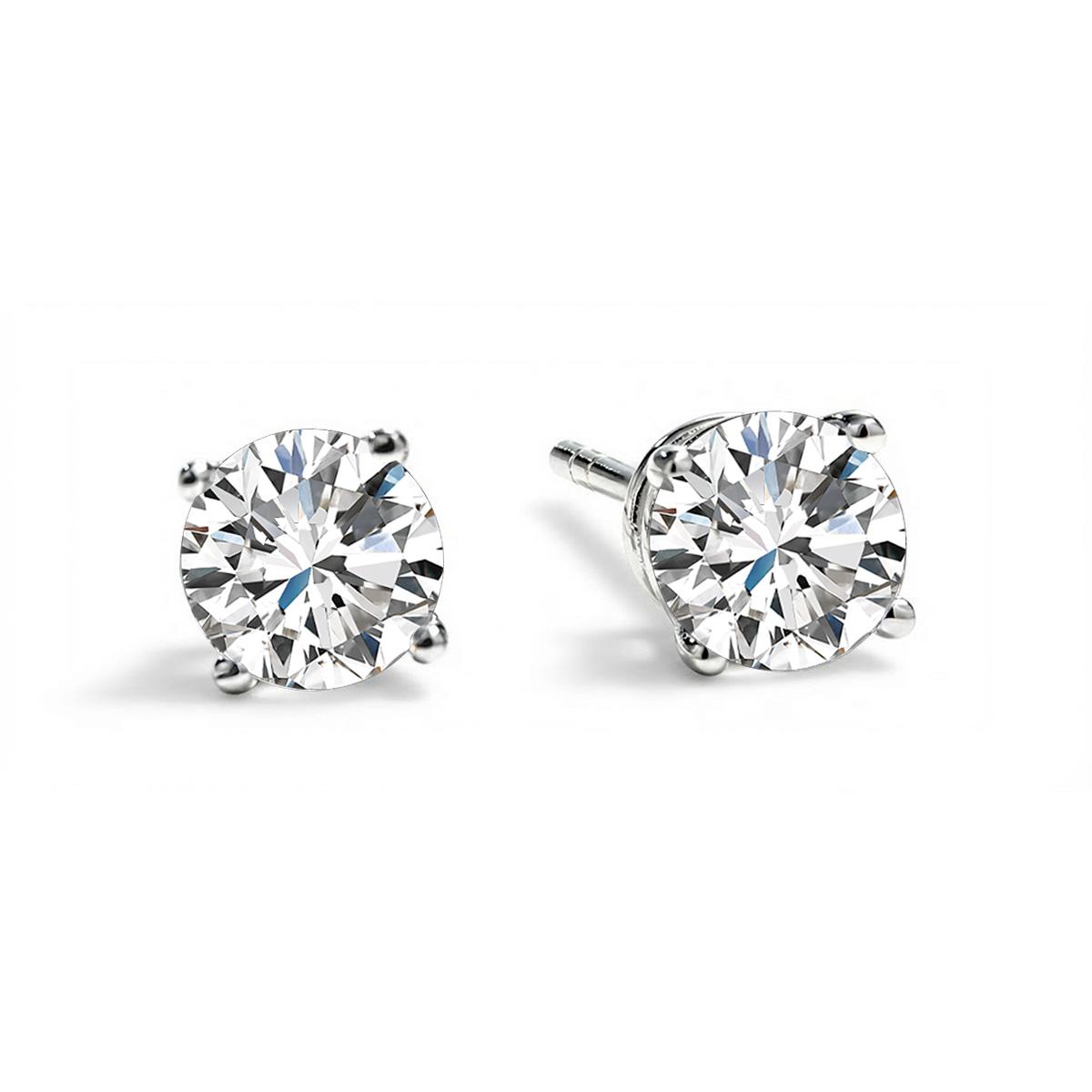 Smooth surface synthetic spinel earrings for lady