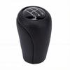 Leather Shifter Lever Arm Headball 5 Speed Gear Shift Knob Replacement for Mazda 3 BK BL 5 CR CW