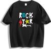 Wanna Be A Rock Star T-Shirt,Short Sleeve Cotton Tees