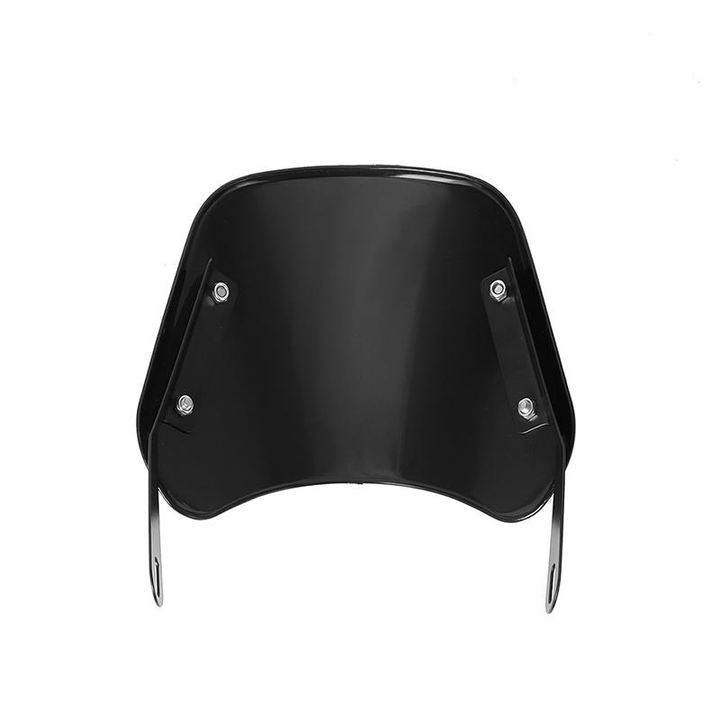 Motorcycle Headlight Windshield Wind Deflector Windscreen Universal For The Most Models