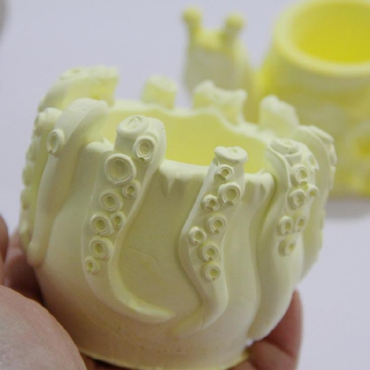 Innovative Silicone Mould To Create Snail Octopuses Themed Pen Stands And Artistic Decoration Home