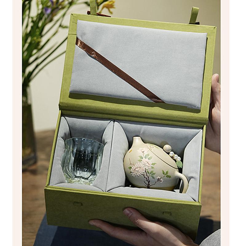 

200 мл Высококачественный чайник из исинской фиолетовой глины, Изысканный фильтр, Чайник Сиши, Индивидуальный заварник для чая «Красота», Китайский чайный набор из исинской глины