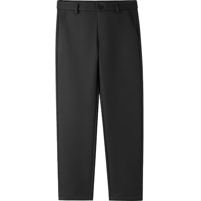

HLA Men s Classic Fleece-Lined Straight Casual Pants