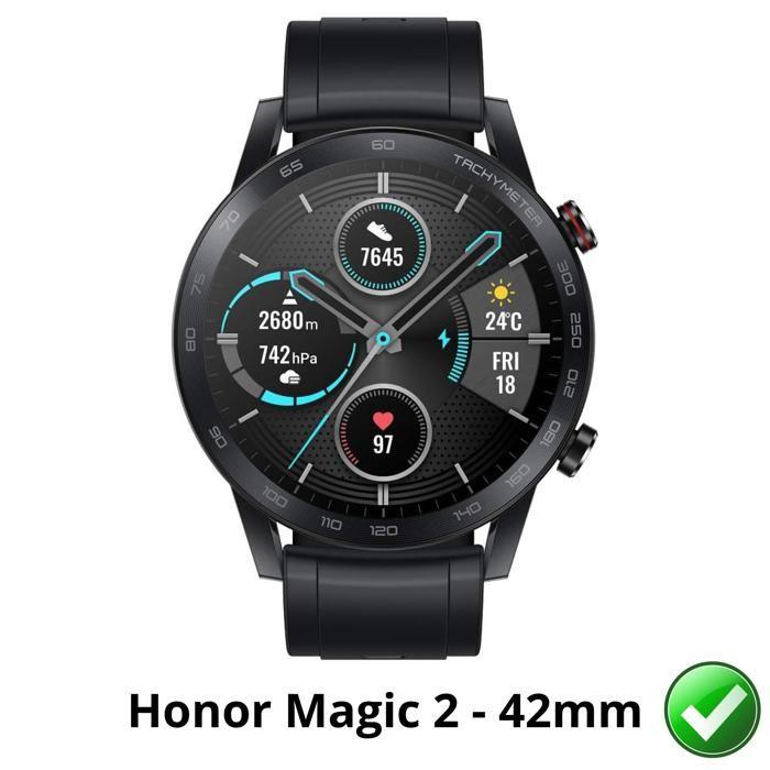 Screen Protector for Honor Magic 2 - 42mm [6 Pack] Ultra Thin Resistant Protective Plastic Film Phonillico