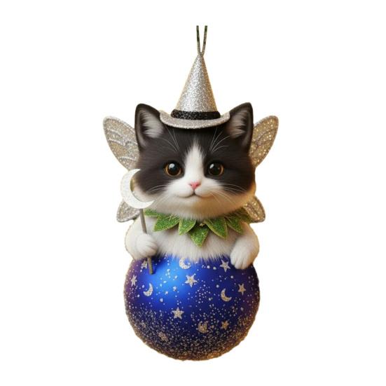 

Рождественское животное украшение 2D акриловое дикое животное на шаре подвесные украшения для зимней рождественской елки домашний декор для вечеринки B