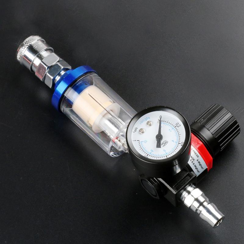 

Spray Gun Air Filter Oil Water Separator Accessory Replacement Part for Compressor Pump with