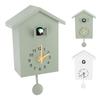 Bird House Wall Clock Bird Voice Call Nordic  Bird House Pendulum Wall Hanging Clock for Office