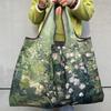 Borsa Tote da Viaggio Pieghevole Ecologica con Cartoni Animati - Borsa da Shopping a Spalla Singola di Grande Capacità per Donne
