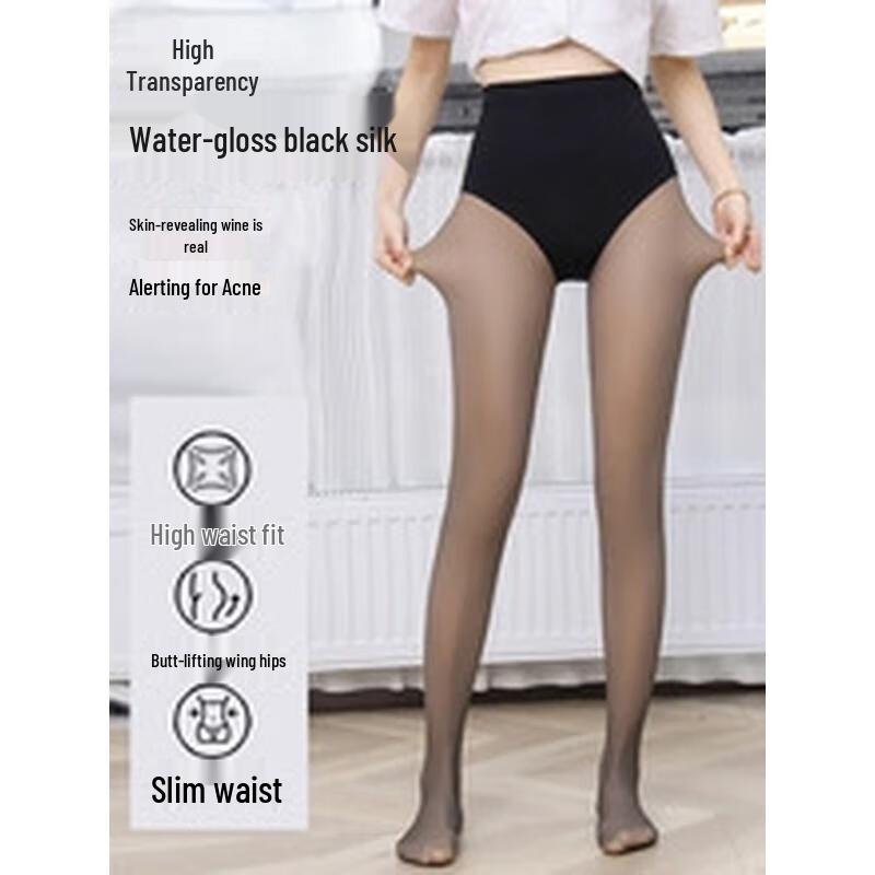

Milin Women s High-Waist Sheer Black Tights