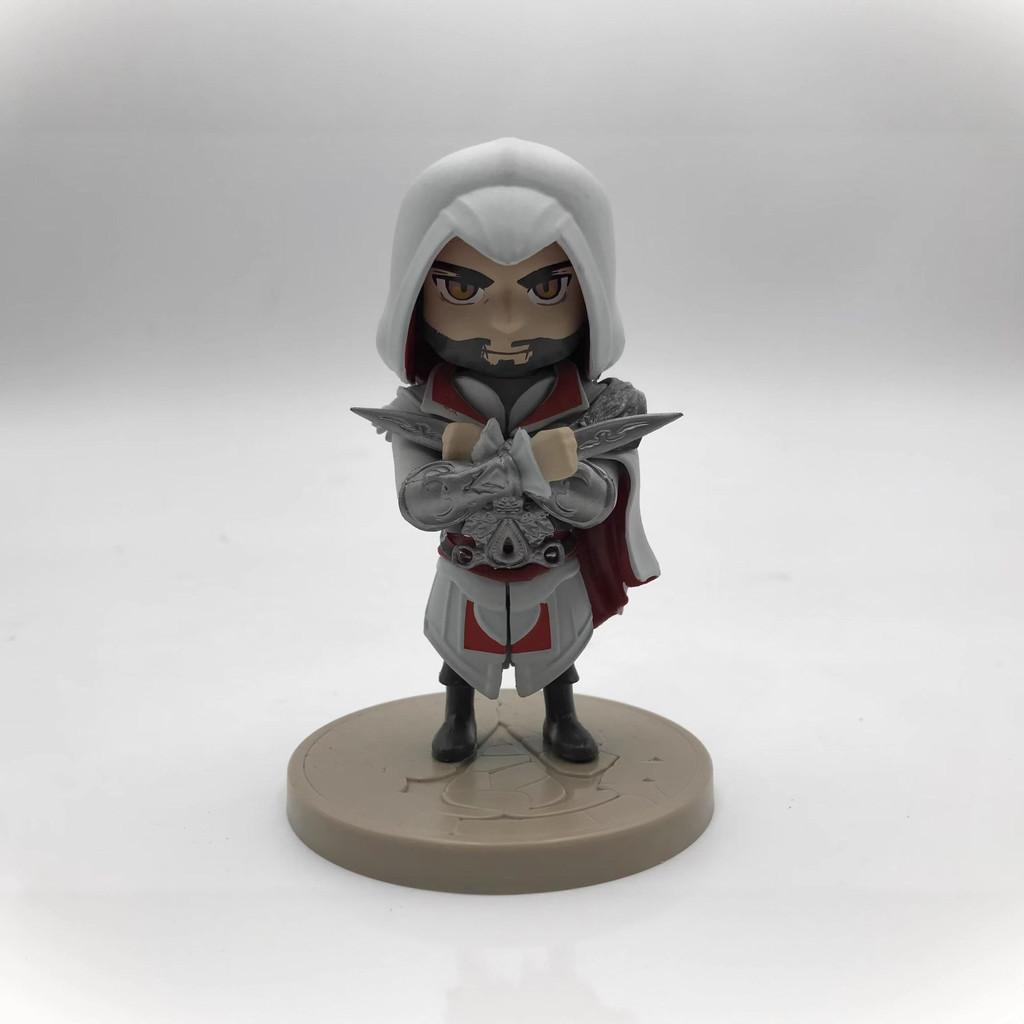 Assassins Creed Pvc Collectible Figures Set For Fans Featuring Ezio Connor Edward