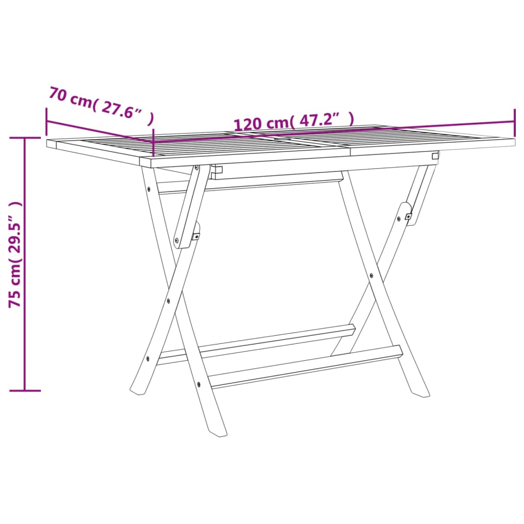 5 Piece Garden Dining Set Gray Solid Teak Wood