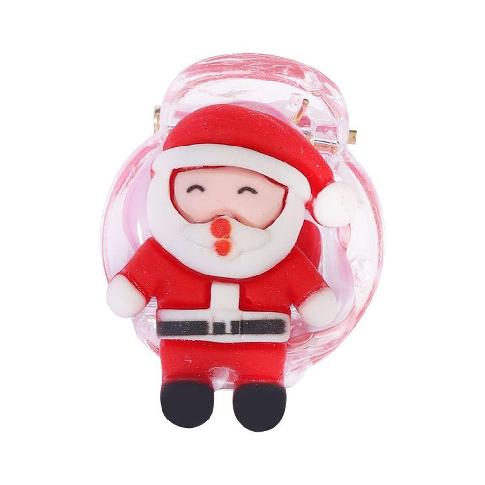 Hairwear New Year Hairpins Hair Crab Mini Hair Claw Christmas Hair Clip Korean Style Barrette