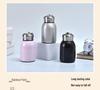 New Guofeng Chubby Insulated Mug with Handle - Portable Outdoor Pocket Cup
