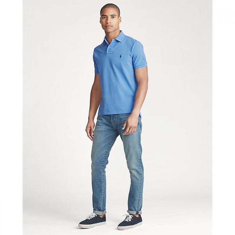 Polo Ralph Lauren Men S cuStom Slim Fit meSh Polo Shirt Mnpokni1n820490400