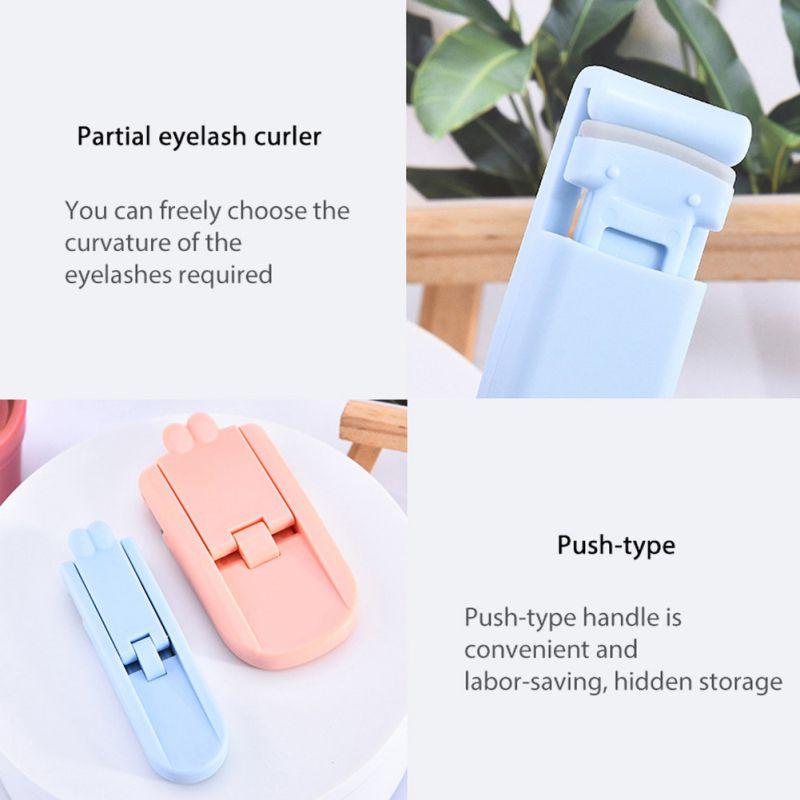 Buy Eyelash Curlers Fits All Eye Shapes Plastic Lash Curler Portable