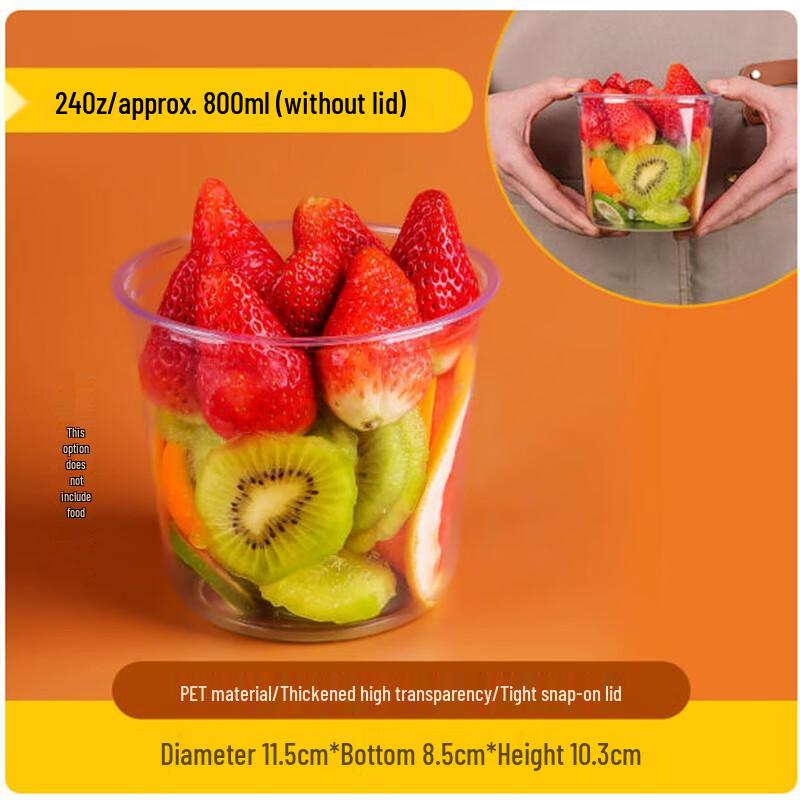 Saint Belle Disposable Fruit Cups