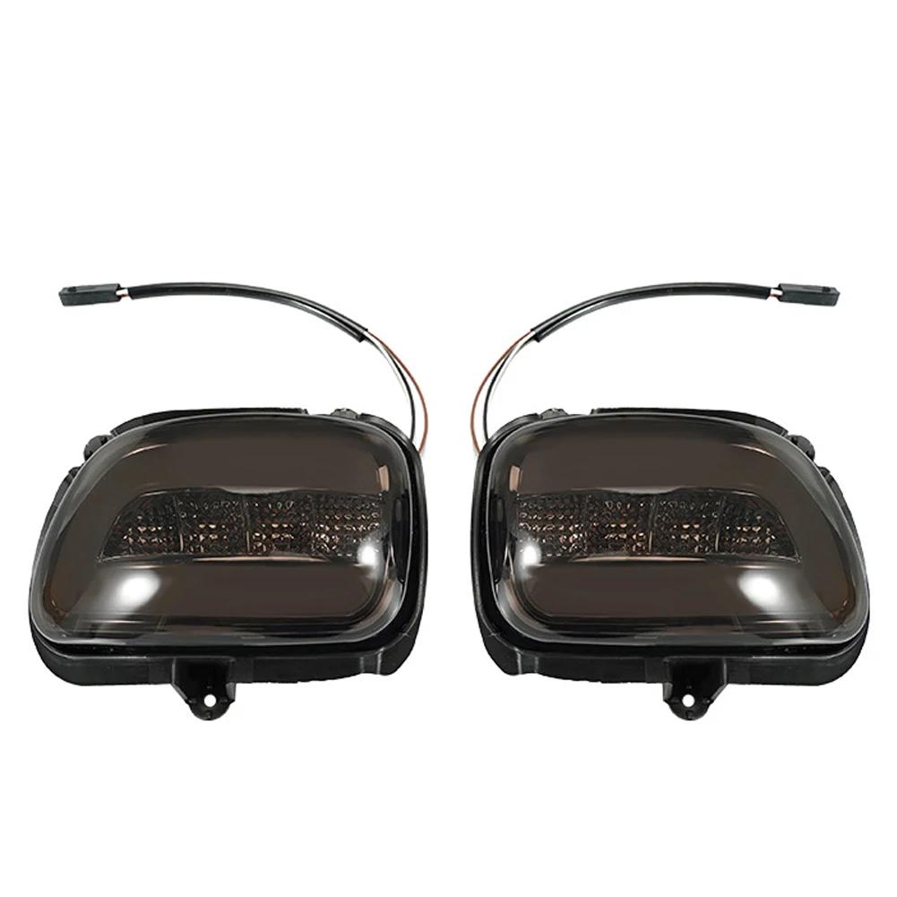 

2pcs LED Motorcycle Rear View Mirror Turn Signal Lights Side Mirror for Honda Goldwing GL1800 2001-2017