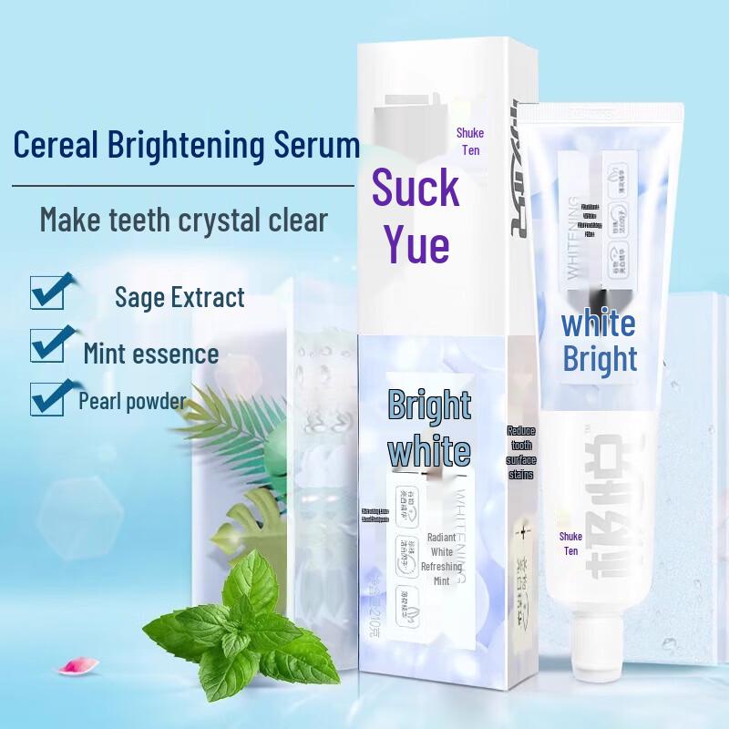 Shuke Brightening Mint & Lemon Fluoride Toothpaste