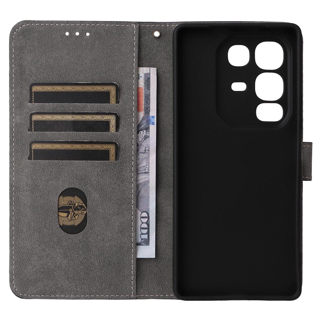 Flip Cover für Infinix Note 50 Pro 4G / Note 50 4G PU-Leder Ganzkörperschutz [RFID-Blockierung] Handyhülle