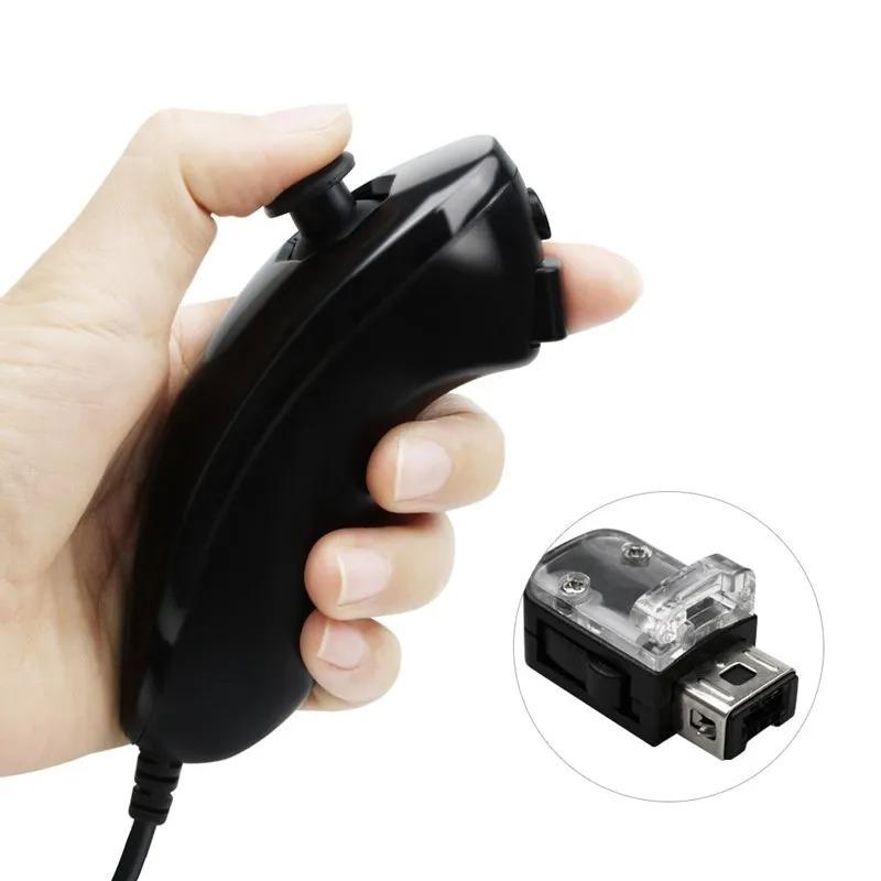 2-In-1 Wii Gaming Command Set Wireless Left Right Manipulator Built-In Motion Accelerator Sensor Handheld Game Control Gear