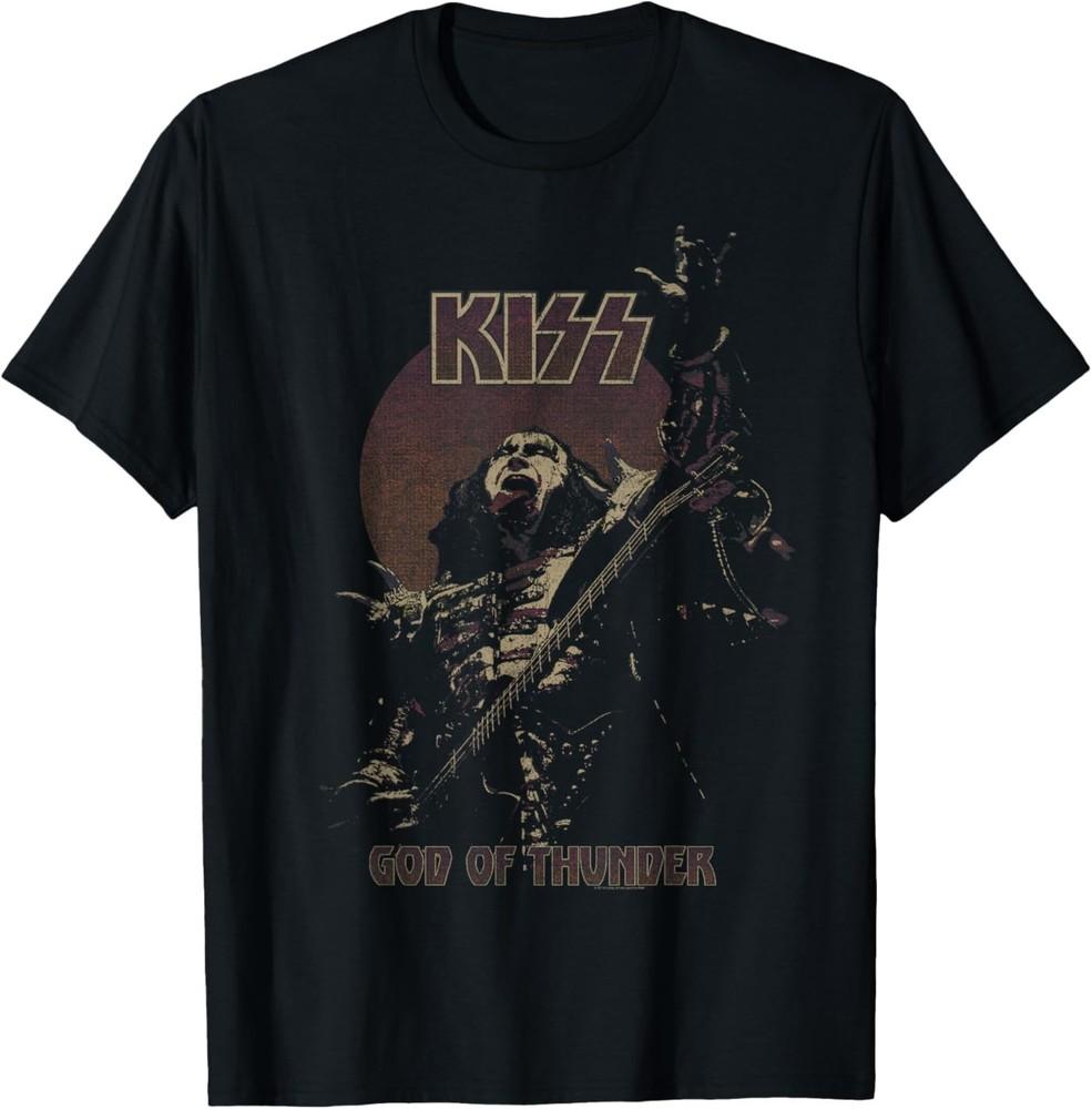 KISS - God Of Thunder T-Shirt, Black L