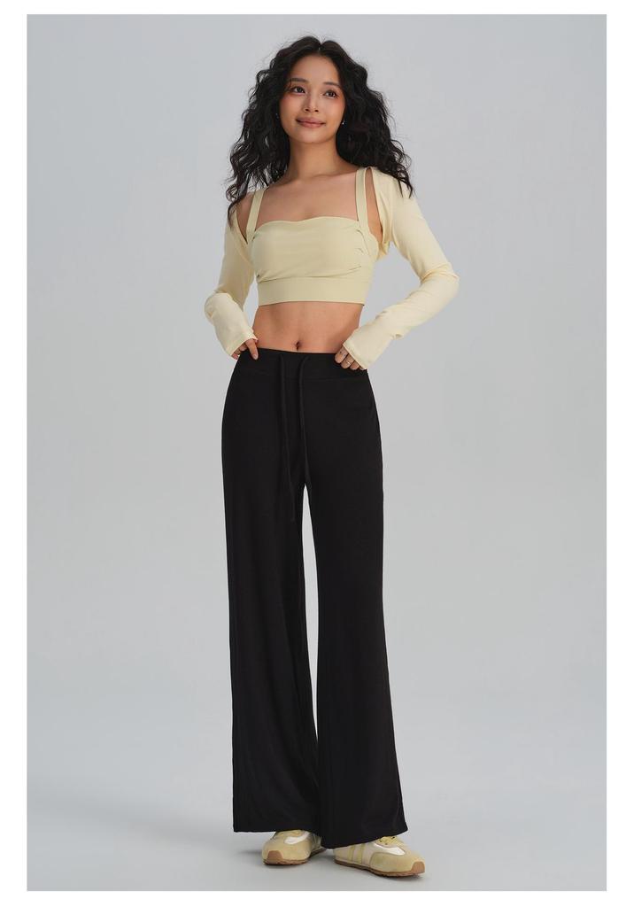 2026 Spring/Summer Women's Tall Wide-Leg Yoga & Fitness Pants