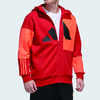 Adidas O2 High Tech Track Jacket Men Outerwear Light-Crimson FM9418