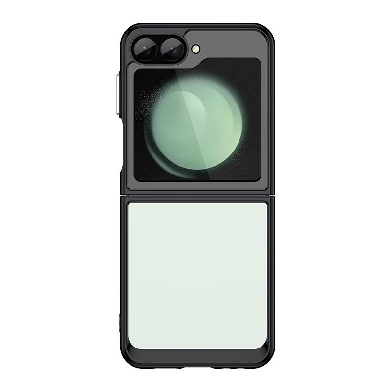 For Samsung Galaxy Z Flip 6 Case Cover Samsung Z Flip 6 Flip6 Capas Bumper Back Transparent Colour Clear Fundas Samsung Z Flip 6