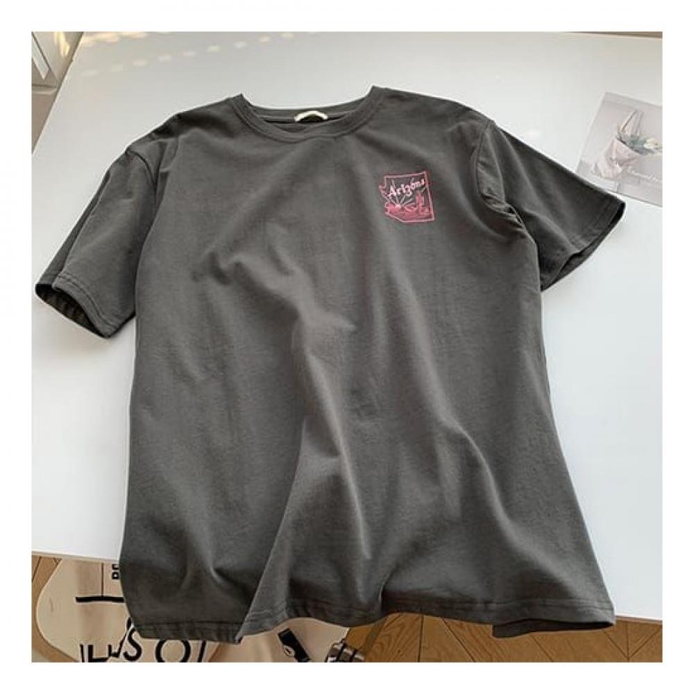 Navava Simple Daily PrinT ShorT Sleeve T shirT nT1516