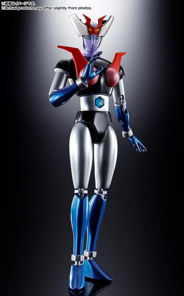 TAMASHII NATIONS Soul of Chogokin Mazinger Z Aphrodite A vs Minerva X Ungefähr 160 mm ABS POM Bemalte Bewegliche Figur GX-08R GX-09R Druckguss & &