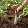 Precision Garden Hole Maker with Release Handle Seedling Transplanting Flower Planting Seedling Planter Home Gardening Supplies