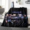 1pc Blanket - LOL-KDA kaisa ahri akali Print Design,Lightweight Blanket for Sofa,Bed- Soft &Warm,Gift for All Seasons