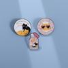 Meow~Cute Animals Cats Brooch Creative Cute Little Kitten Enamel Pins for Women Men Backpack Lapel Badge Jewelry Gifts