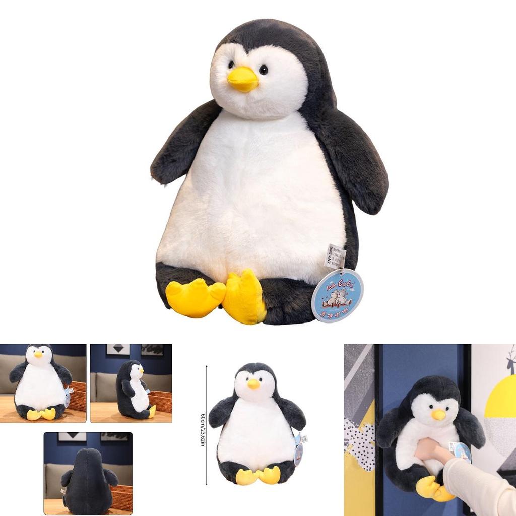 Cute And Cuddly Lazy Penguin Plush Toy Pillow For Kids And Adults Mix And Match Available