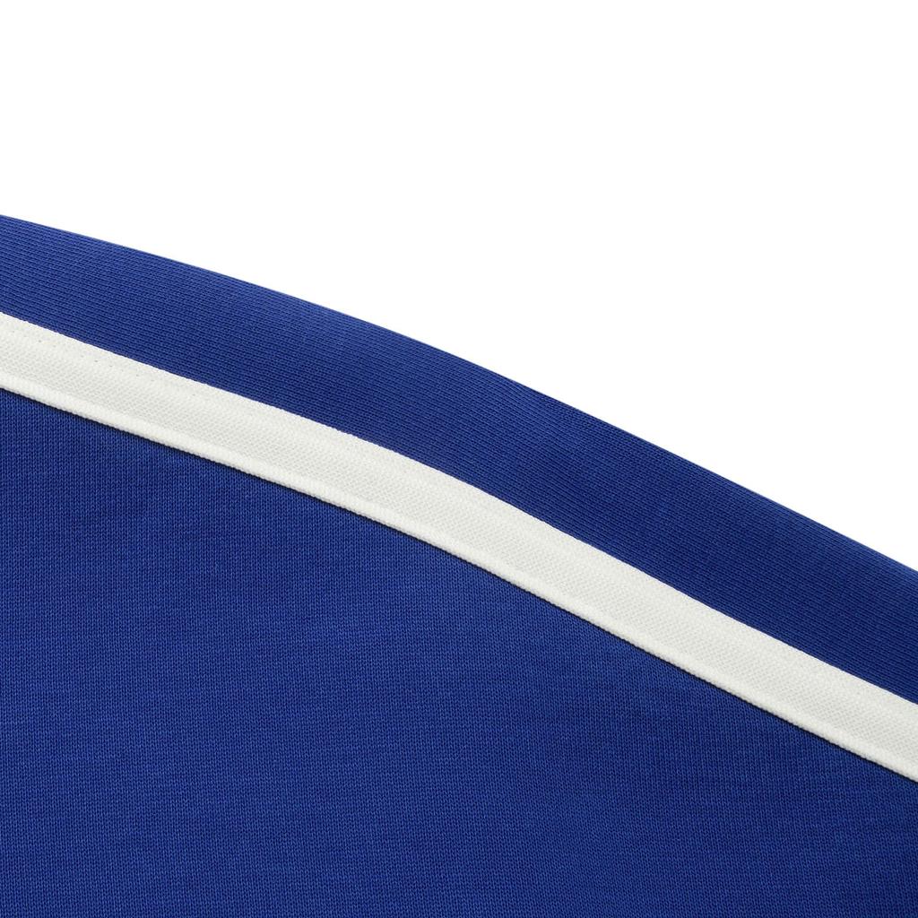 Li Ning Sports Lifestyle Series Casual Retro Fashion Versatile Color Block Letter Stripe Round Neck Loose Sweatshirt Unisex sweatshirt AWDVF87-5