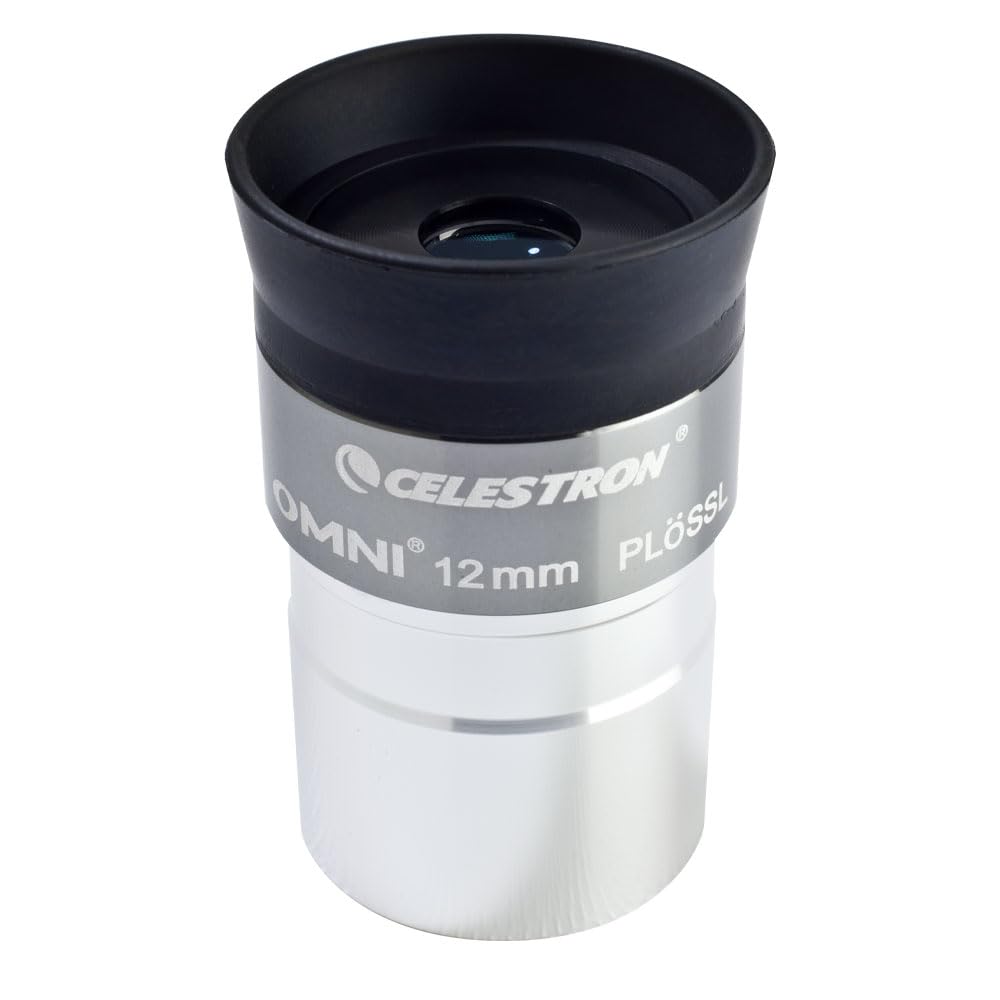 

Окуляр Celestron Omni для астрономічних телескопів Середній для місячних та планетарних спостережень 12,5 мм (Діаметр 31,7 мм, 4-елементна конструкція Плессл) -