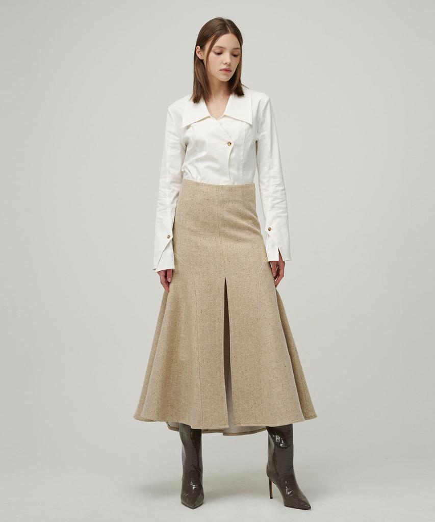 Second Armuah Aveline Skirt _ Oatmeal