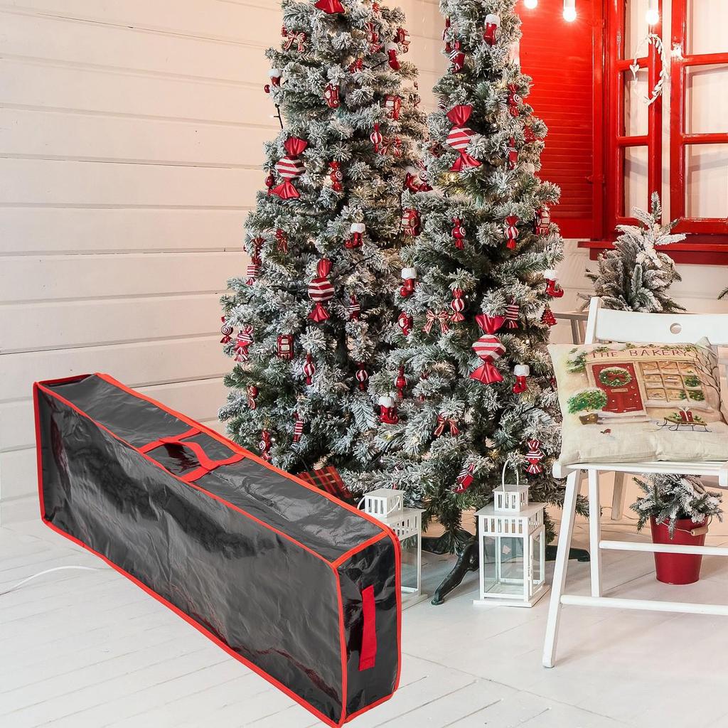 Weihnachtsdekoration Rollpapier Aufbewahrungstasche, Rotes PE, Mehrfarbige Optionen verfügbar