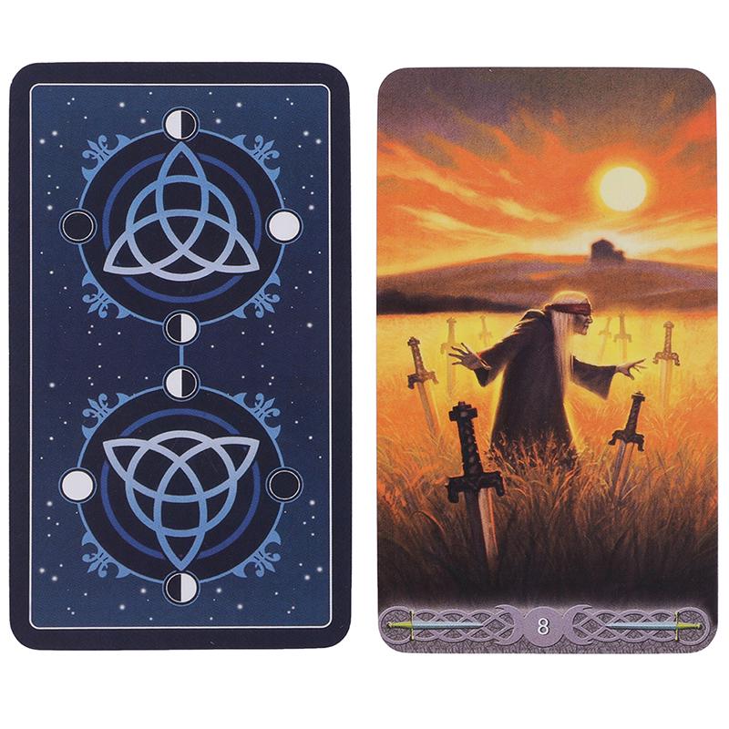 Buy 78Pcs/Set Tarot Cards English Version Triple Goddess Tarot