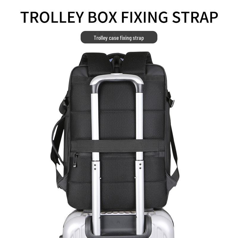 High-End Waterproof Laptop Backpack for Men and Women: Fashionable, Double-Shouldered, Perfect for Travel and Commute