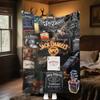 Jack Daniel's Tennessee Whiskey Plush Blanket Soft Comfortable All Seasons blanket Sofa Office Naps blanket Outdoor Travel throw Perfect Gift